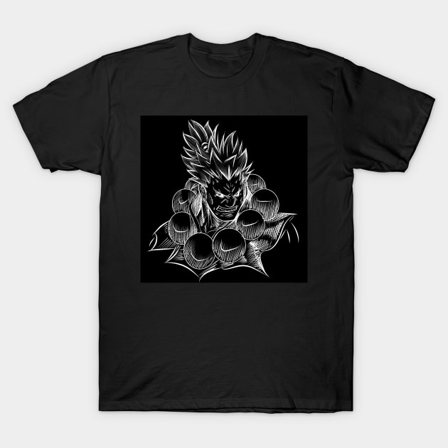 dark akuma, the shadow warrior T-Shirt by jorge_lebeau